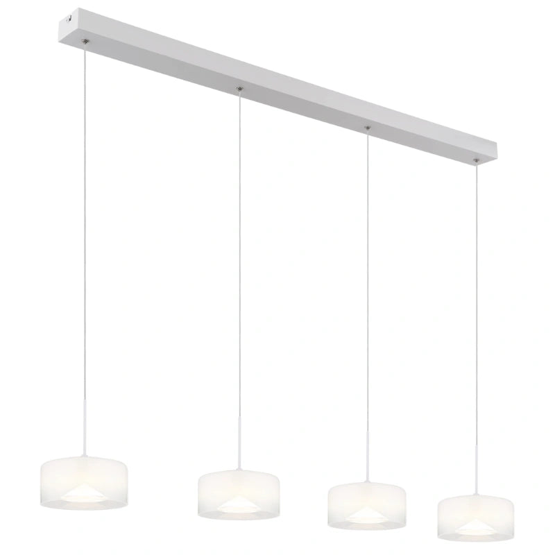 Belinda sospensione bianco LxLxA 1050x150x1500mm