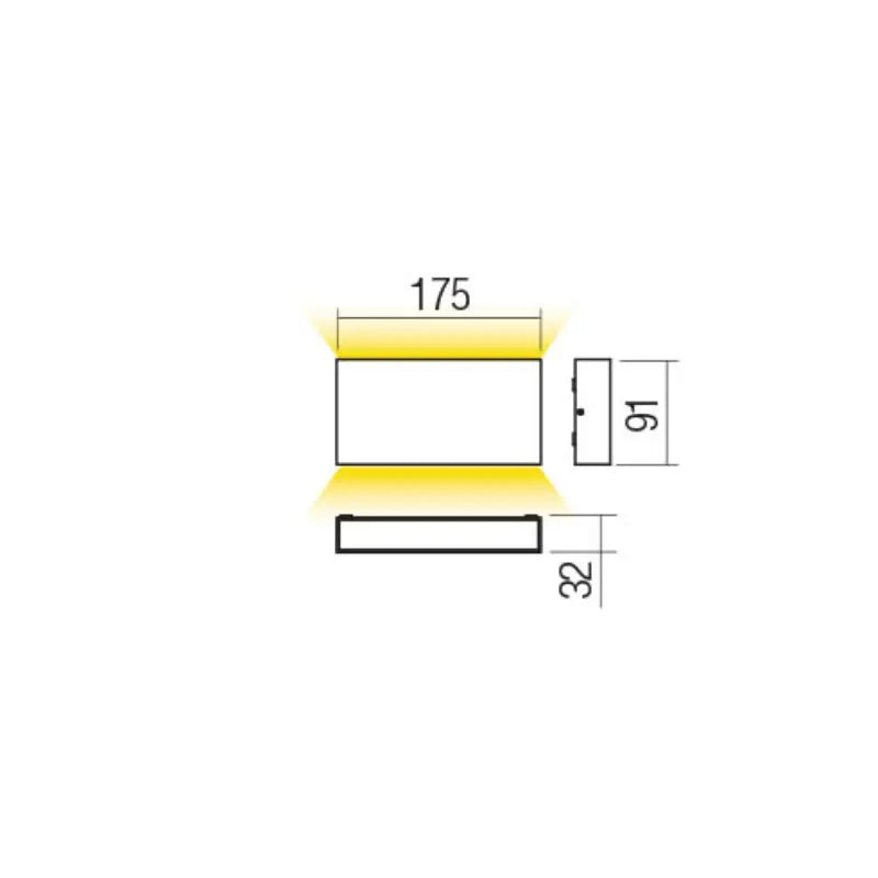 Kamal Applique 175mm 4000k