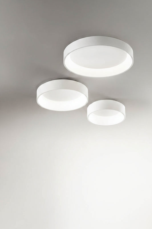 Palma plafoniera bianca 450x100x130 mm