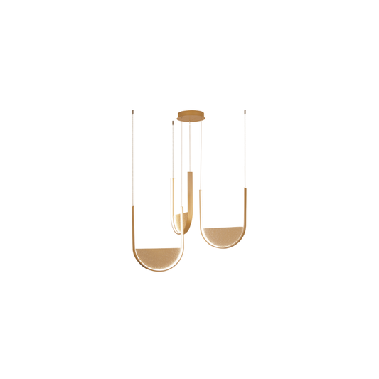 Culla sospensione a 3 oro L 230cm (art.23169)
