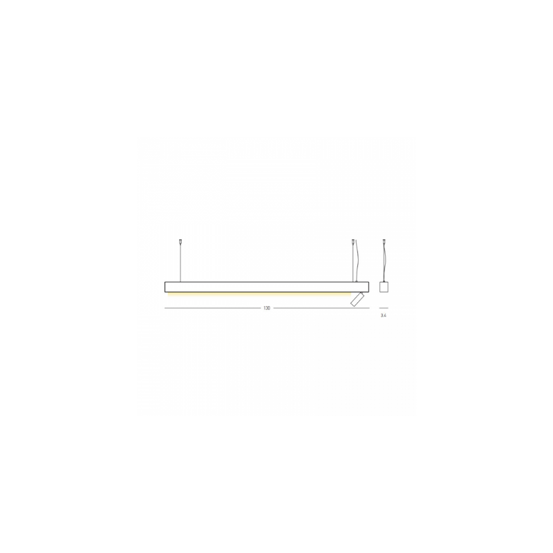 Pluma sospensione Ø130 (art.23254)