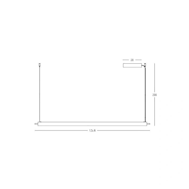 Uxo sospensione 124.6x200cm (art.25446-25447)