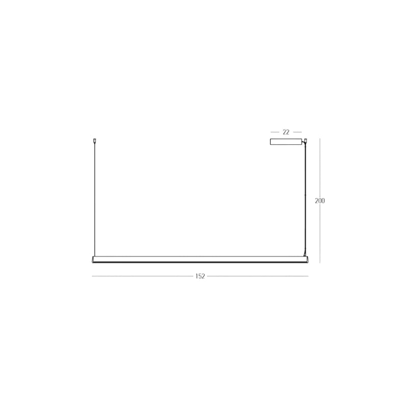 Diam sospensione bianca 152x200cm (art.2555)