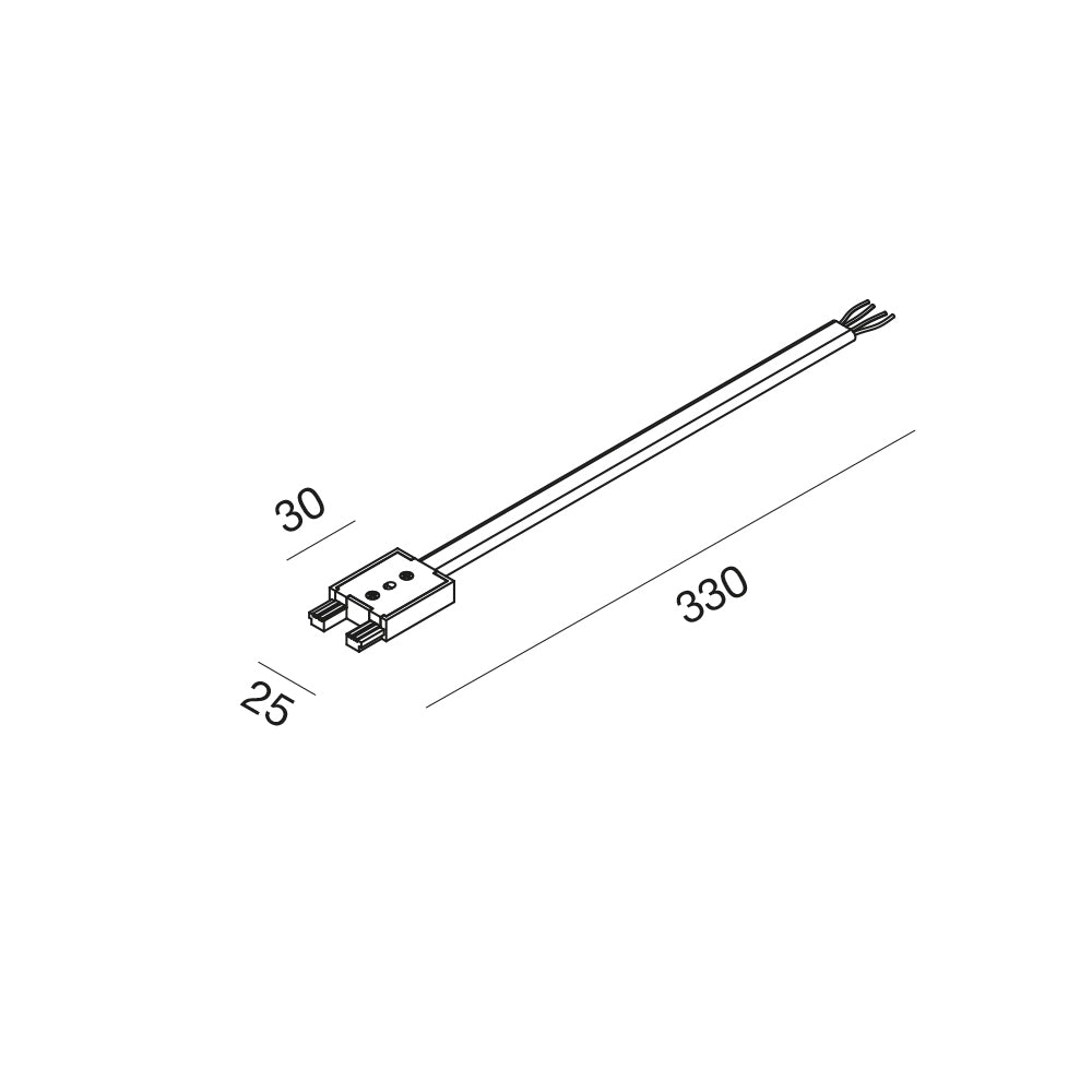 Accessori binario ultrasottile 48Vdc