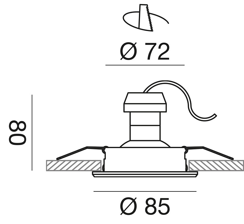 Aura-Tilt Pro faretto