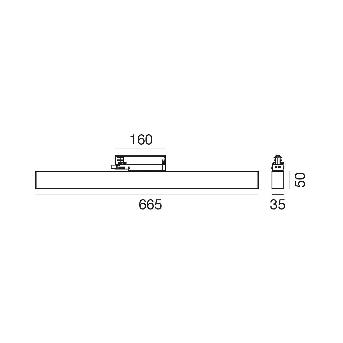 Linear Track 665cm