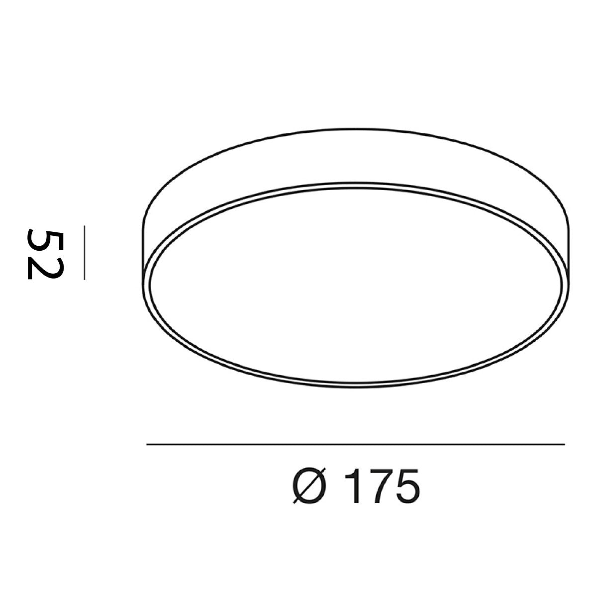 Bake small lampada da soffitto Ø175