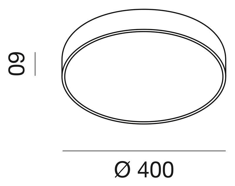 Zenith lampada da soffitto Ø400