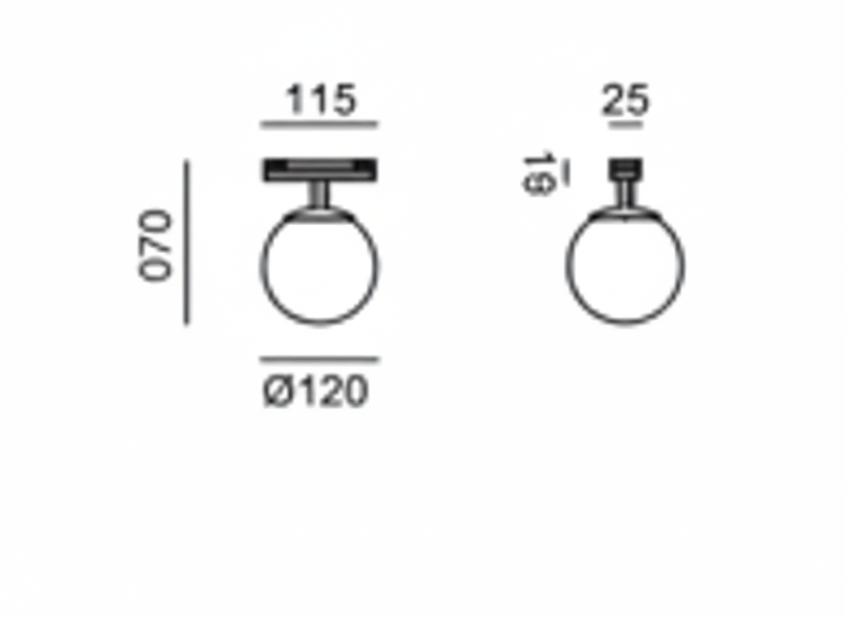 Orbital Mono faretto