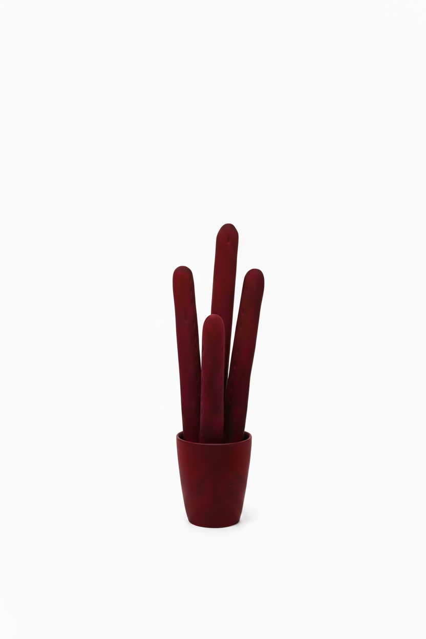 Long cactus scultura 53cm