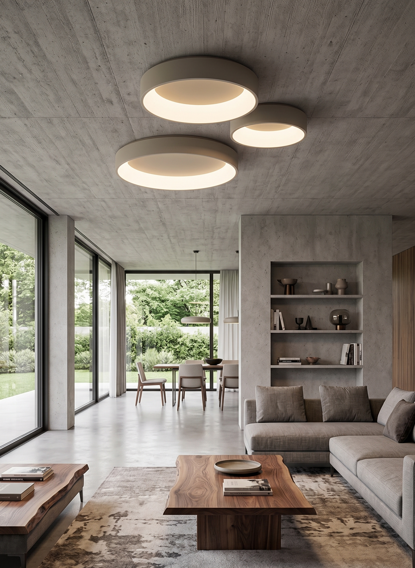 Palma plafoniera sabbia 450x100x130 mm