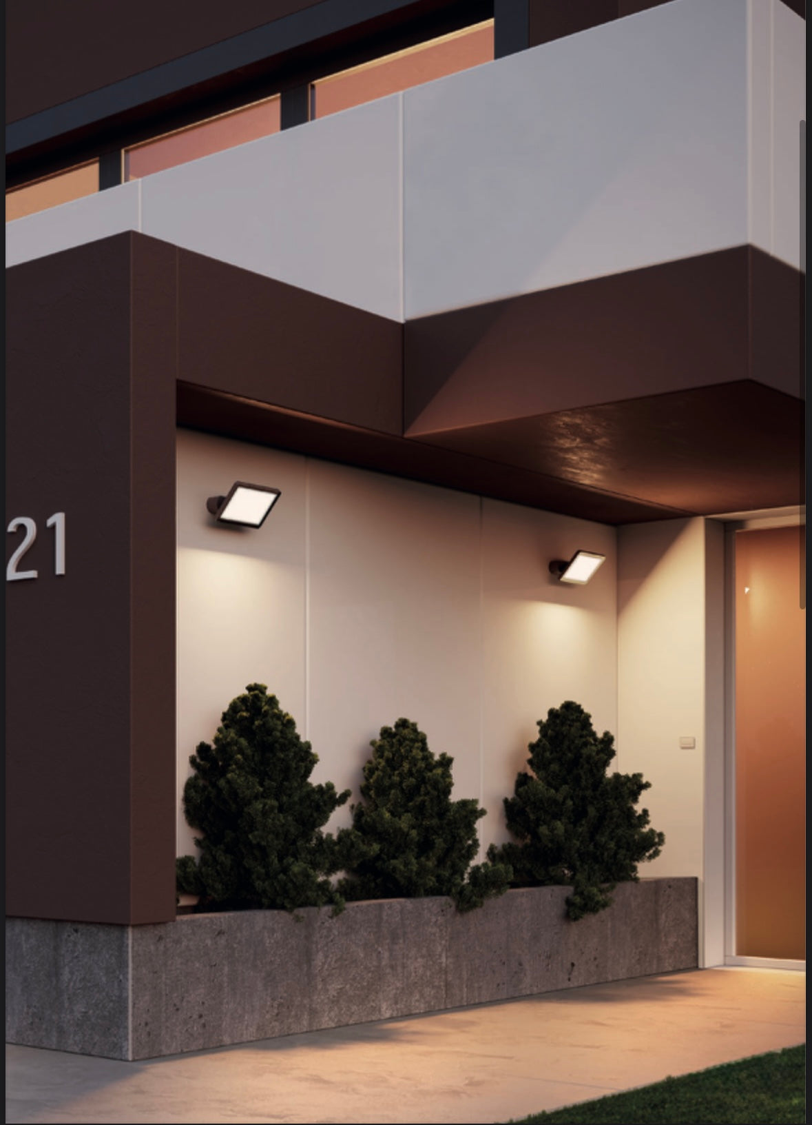 Flux Proiettore orientabile 210mm