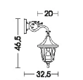 Lampada Old England applique