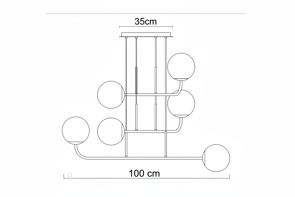 Adam sospensione 100cm