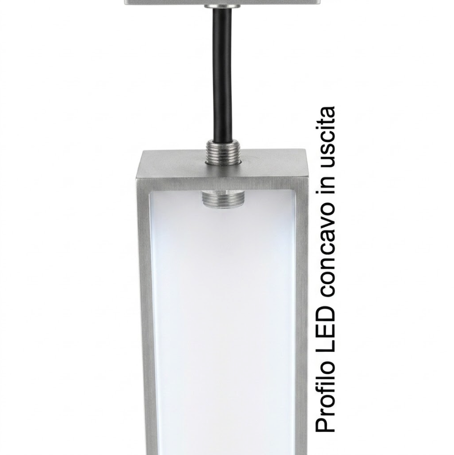 alimentatore profilo led