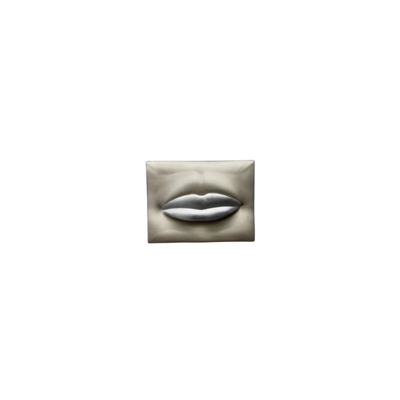 Baciami small quadro champagne L 31,5 H 23,5