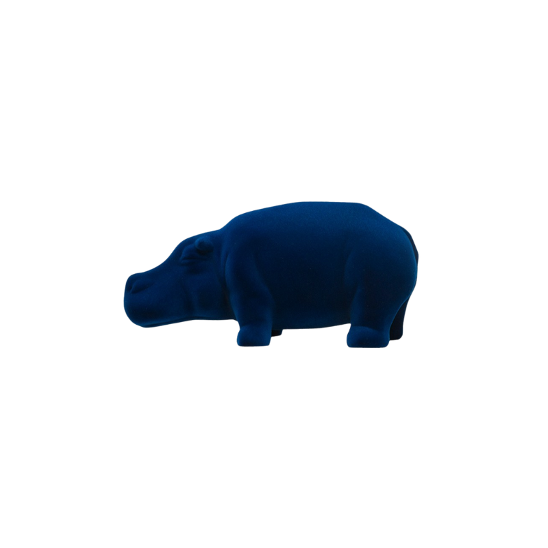 Hippo big scultura L80 P 34 H 35cm