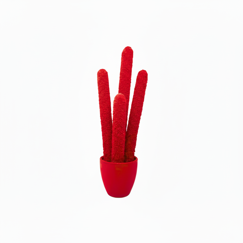 Long cactus scultura 53cm