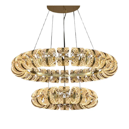 Retrò doppio cerchio grande