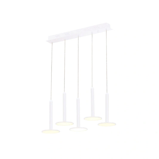 Tua 5 luci lineare bianca