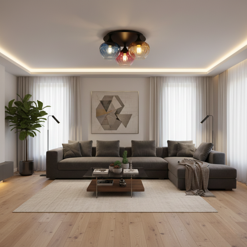 Sander plafoniera a 3