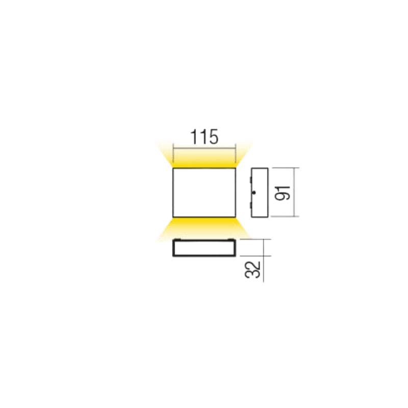 Kamal Applique 115mm 4000k