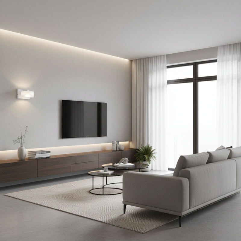 Belinda applique bianco