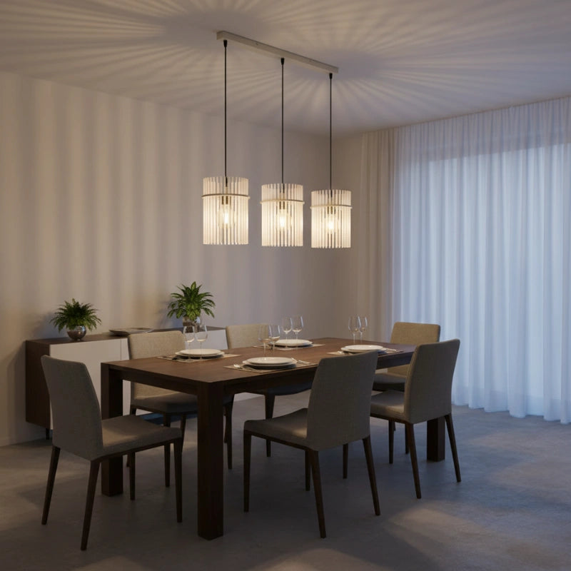 Gorley sospensione bianca LxLxA: 800x200x1400mm