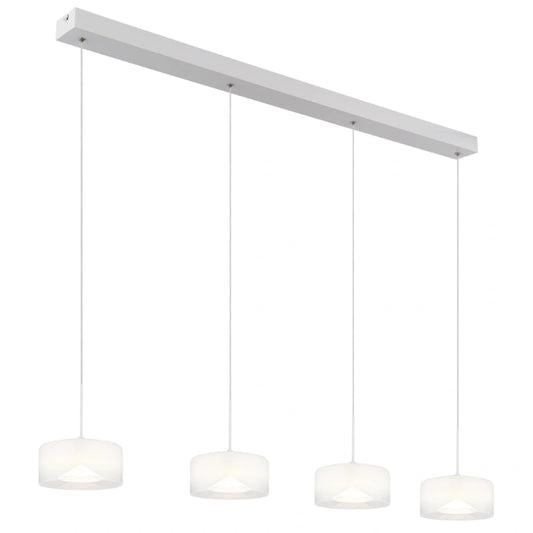 Belinda sospensione bianco LxLxA 1050x150x1500mm