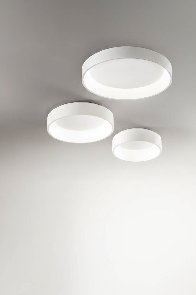 Palma plafoniera bianca 450x100x130 mm