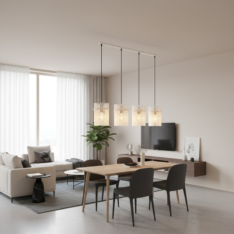 Gorley sospensione sabbia a 4 lineare LxLxA 1100x200x1400mm