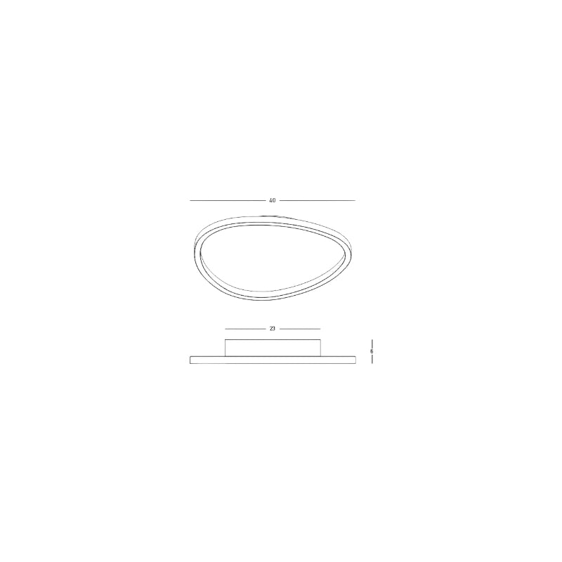 Kia plafoniera Ø40cm (art.23207)