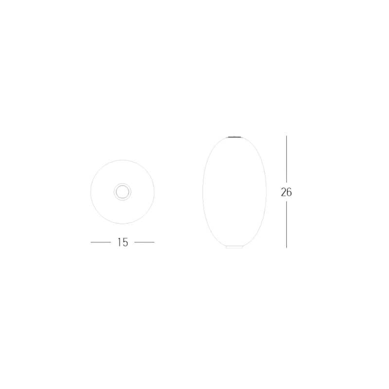 Foryx sospensione componibile L 26cm (art.25114)