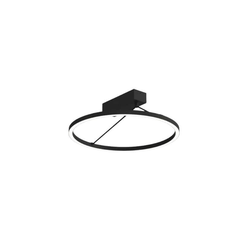 Ace plafoniera nera 40x14.3cm (art.2561)