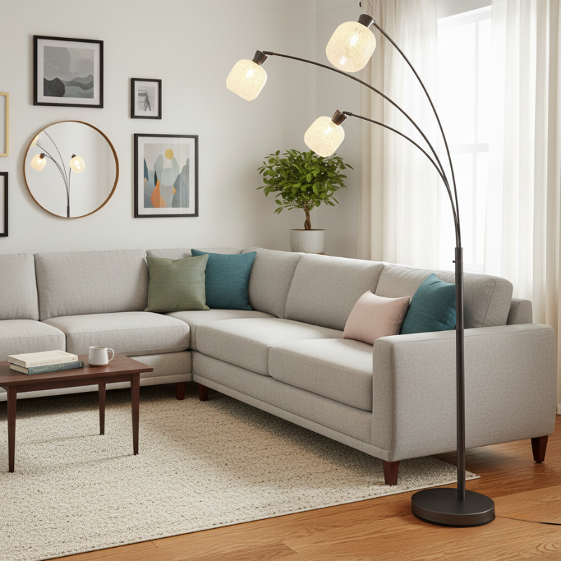Brokana lampada da terra LxLxA 845x1000x2005mm