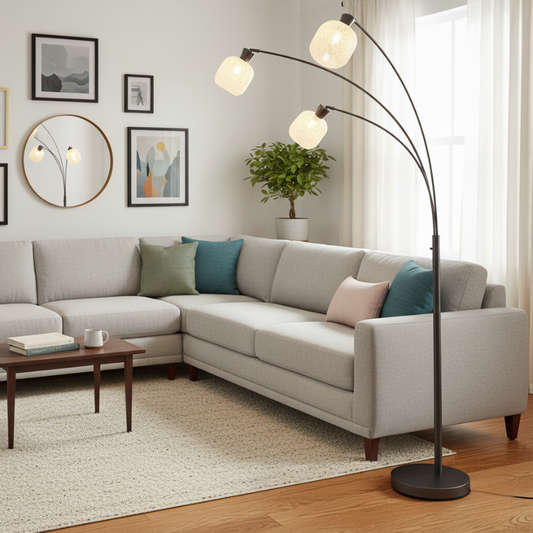 Brokana lampada da terra LxLxA 845x1000x2005mm