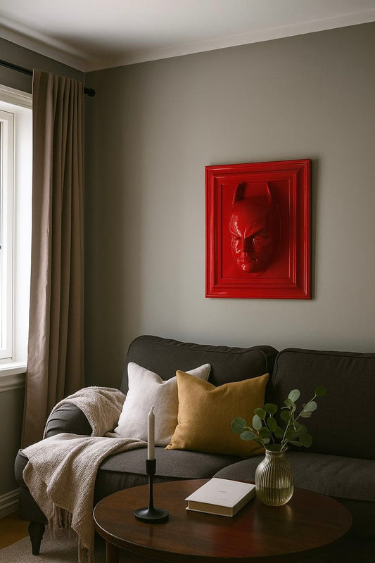 Eroe notturno rosso lucido