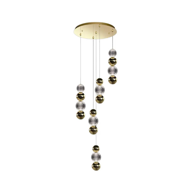 Brillante a 5 pendenti oro