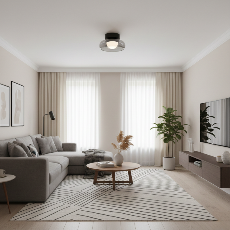 Carlene plafoniera singola