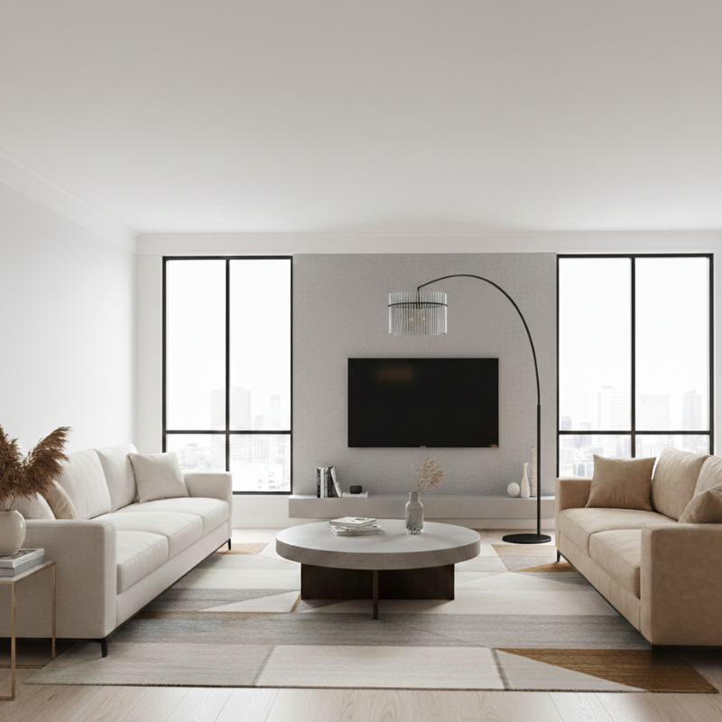 Gorley lampada da terra LxLxA 1200x380x1850mm