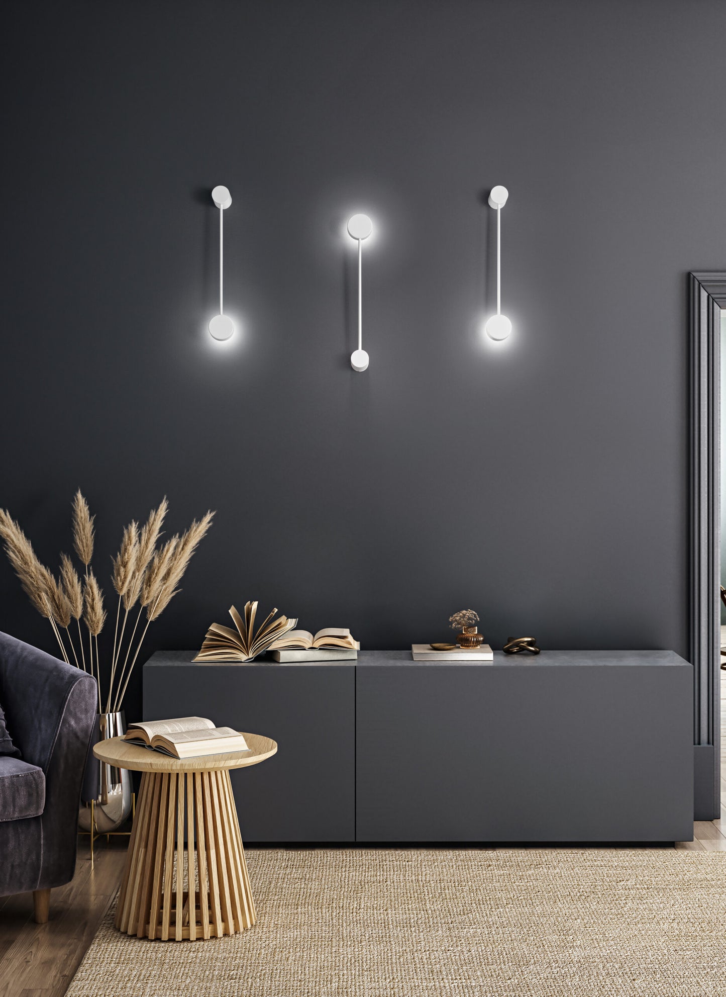 Vex lampada da soffitto/parete 525x85x64 mm