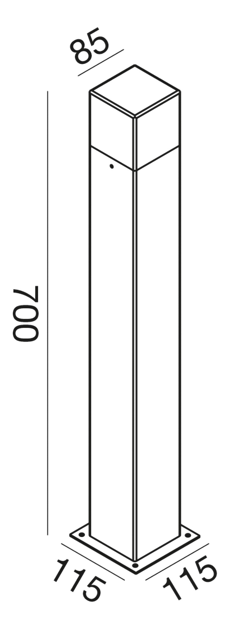 Lux long paletto