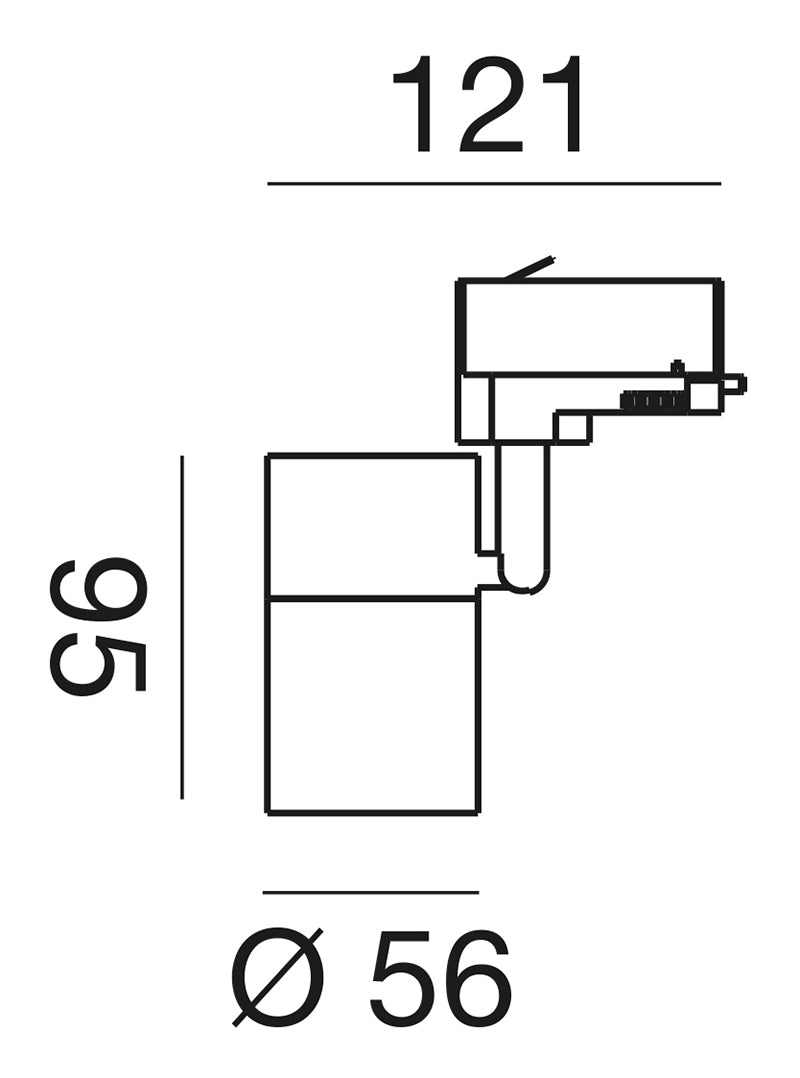 LuxCylinder faretto Ø56