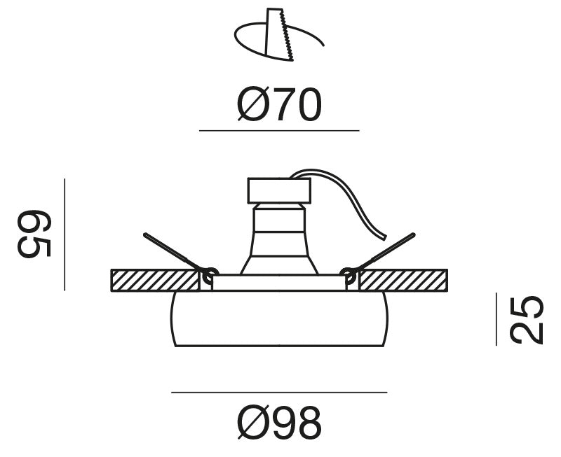 Beam faretto