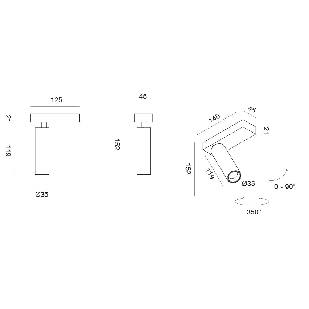 Beam Mono faretto