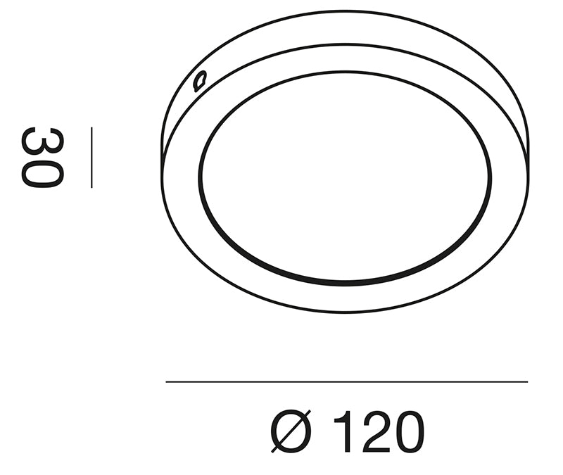 Zenith Round Small Ø120