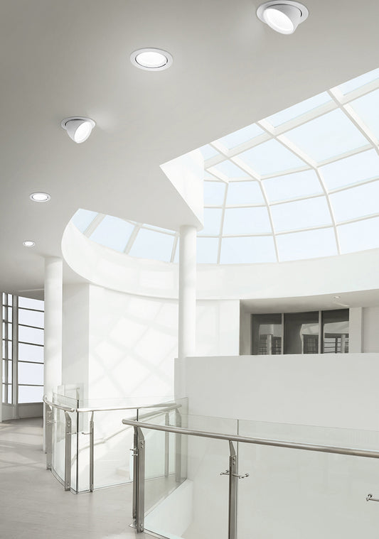 Vertex Tilt faretto incasso Ø150
