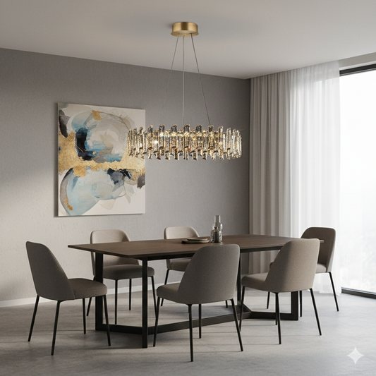 Arcadia a 12 luci oro