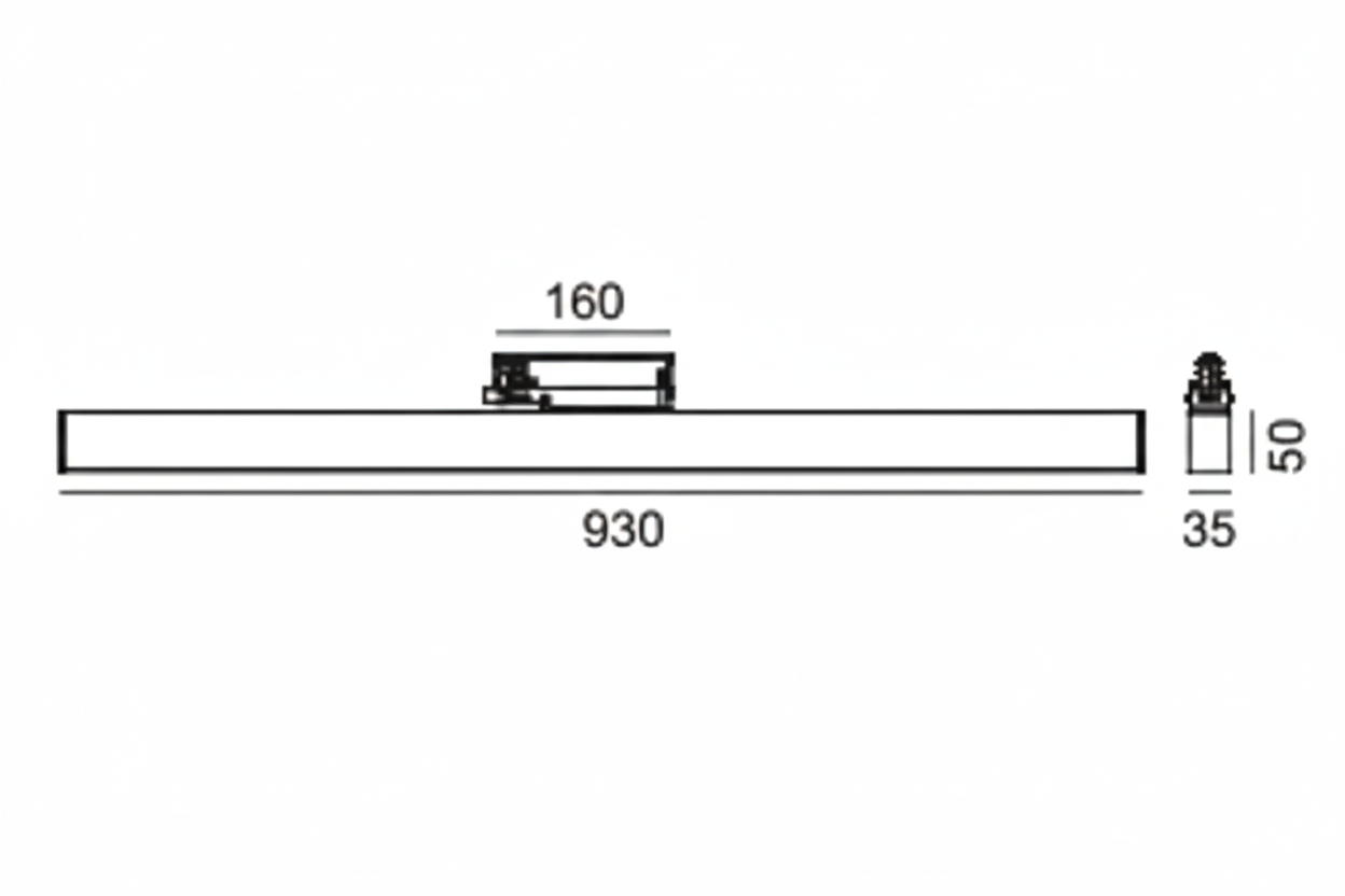 LINEAR TRACK  930cm