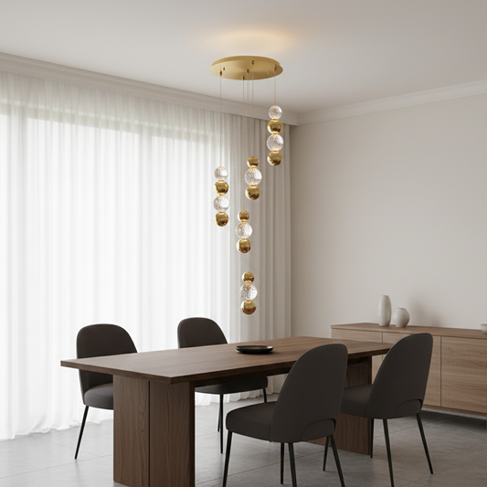 Brillante a 5 pendenti oro